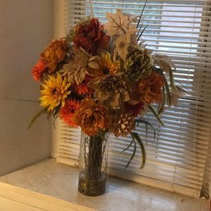 Faux Flower arrangement